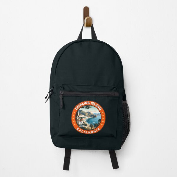 Item preview, Catalina Island California Travel Art Badge designed and sold by KrisSidDesigns.