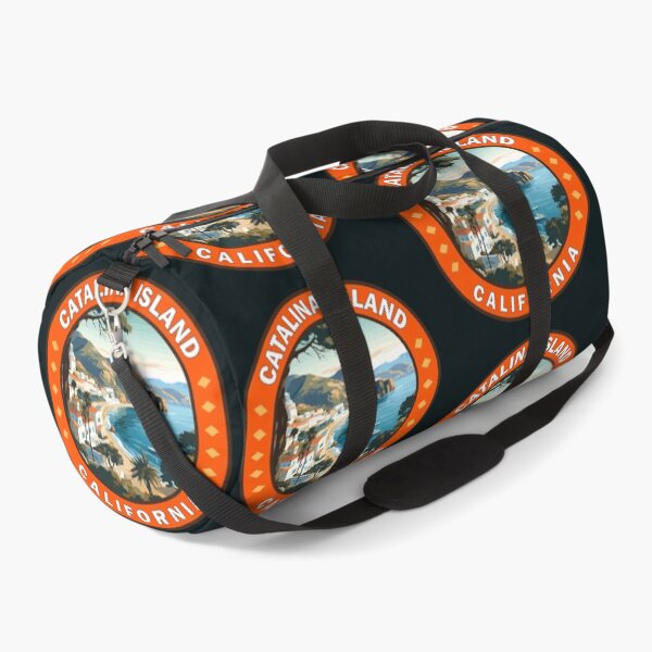 Item preview, Catalina Island California Travel Art Badge designed and sold by KrisSidDesigns.