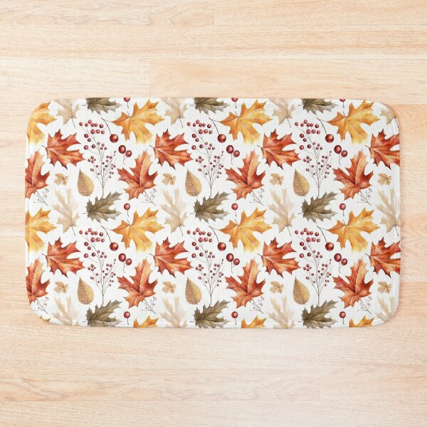 Item preview, Autumn, fall leaves watercolour designed and sold by iclipart.