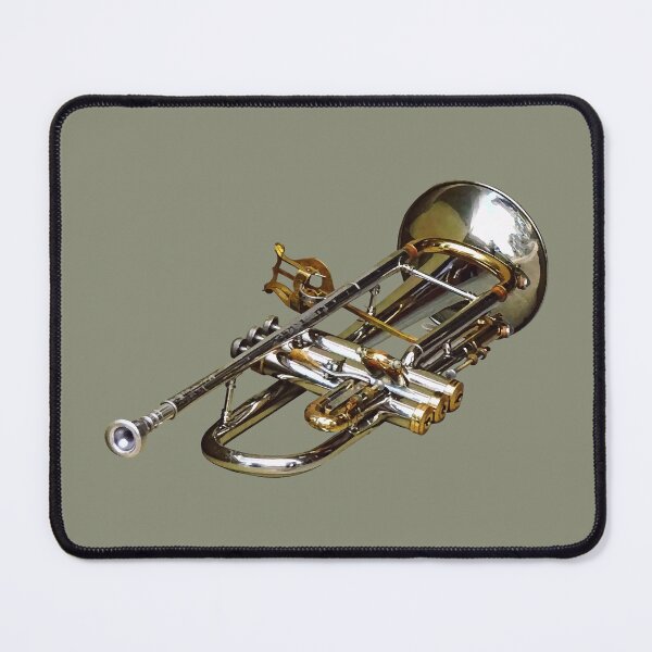 Item preview, Trumpet With Lyre designed and sold by Susan Savad.