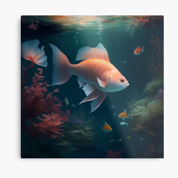 Life Aquatic Metal Prints for Sale