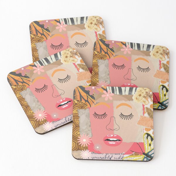 Item preview, Lady face collage designed and sold by GasconyPassion.