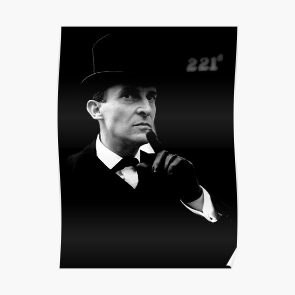 Jeremy Brett - Perfectly Sherlock Poster