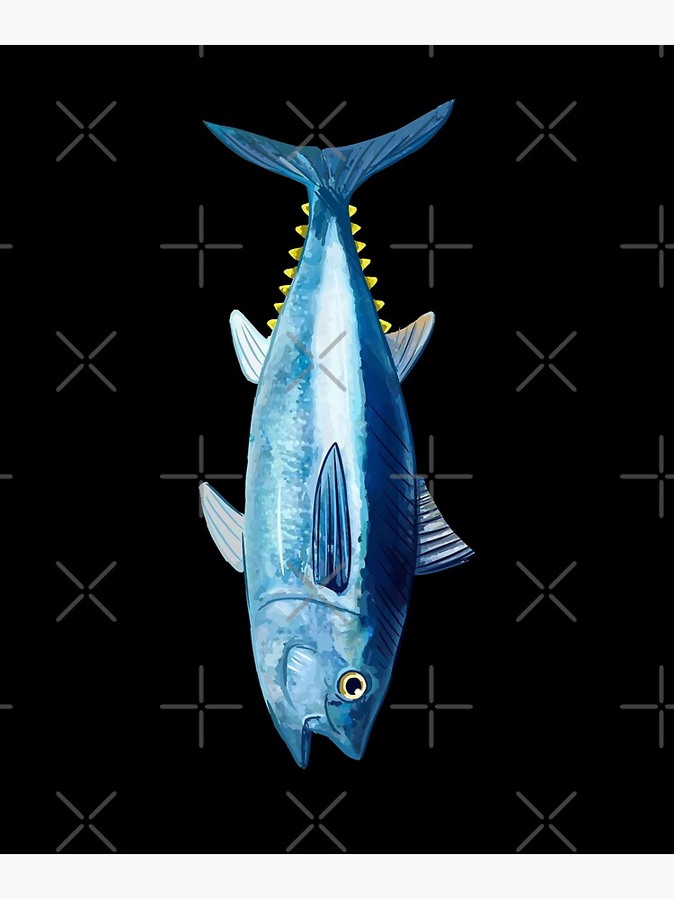 Bluefin Tuna | Tuna Tail Sticker for Sale by blueshore