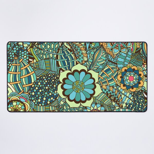 Item preview, Preppy Vintage Trippy Floral Hippy Botanical Floral Drawing designed and sold by IamTrending.