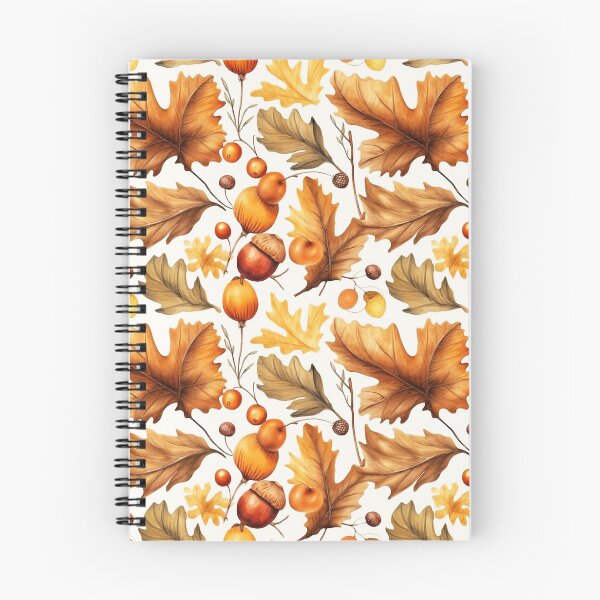 Item preview, Autumn, fall leaves, acorns watercolour designed and sold by iclipart.