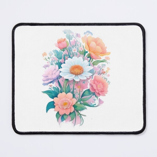 Item preview, Fantasy Floral Sticker: 3D Vector Art for Charming T-Shirt Design (70) designed and sold by WASjourney.