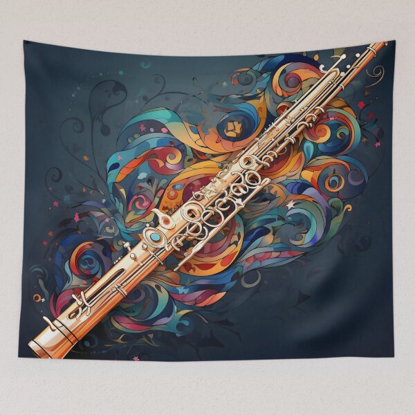 Item preview, Abstract Flute Design designed and sold by dcrc.