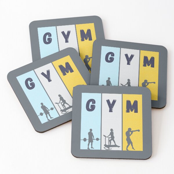 Item preview, Colorful Minimalist Gym Sports designed and sold by rdxart.