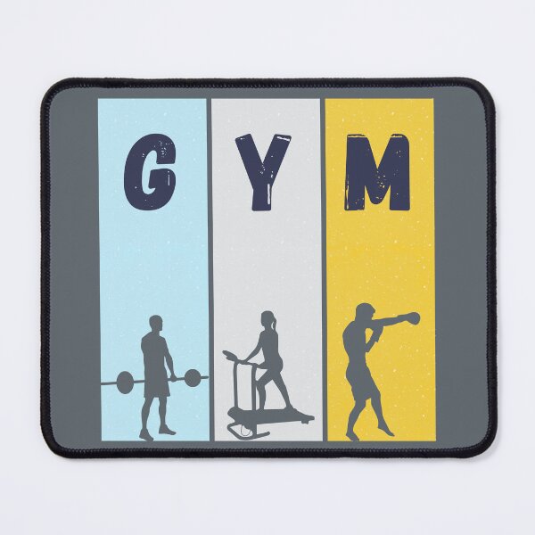 Item preview, Colorful Minimalist Gym Sports designed and sold by rdxart.