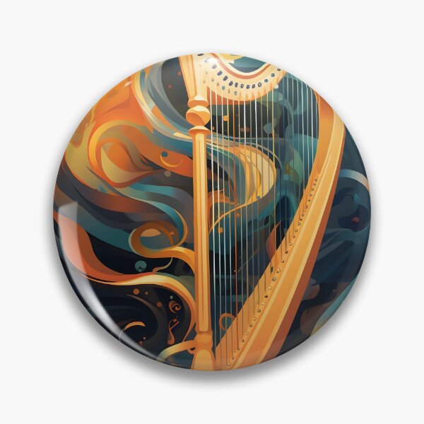 Item preview, Abstract Harp Design designed and sold by dcrc.