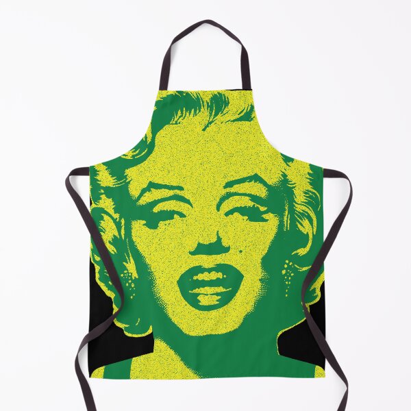 Item preview, Iconic Marilyn Monroe: Bring Glamour to Your Space! Vintage Retro Style Green and Yellow designed and sold by pelagio.