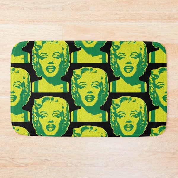 Item preview, Iconic Marilyn Monroe: Bring Glamour to Your Space! Vintage Retro Style Green and Yellow designed and sold by pelagio.