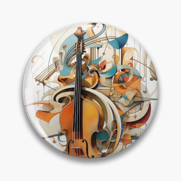 Item preview, Abstract Violin Design designed and sold by dcrc.