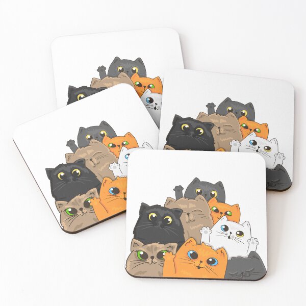 Item preview, Cat group designed and sold by Ayla-Store.