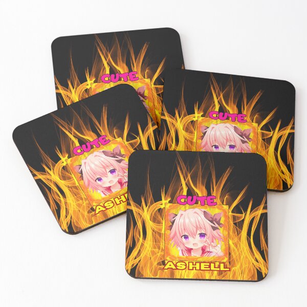 Item preview, Astolfo Cute as Hell Burning designed and sold by SISSY4SISSIES.