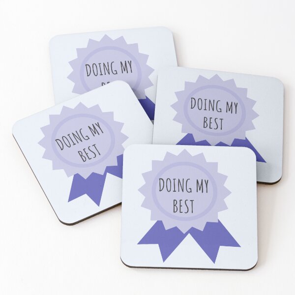 Item preview, Doing My Best Badge designed and sold by sarabye.