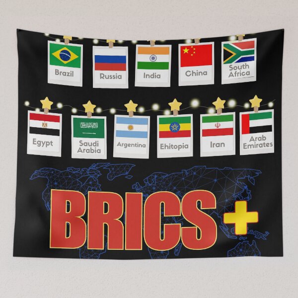 Item preview, BRICS+ Countries of the BRICS group designed and sold by studio468.