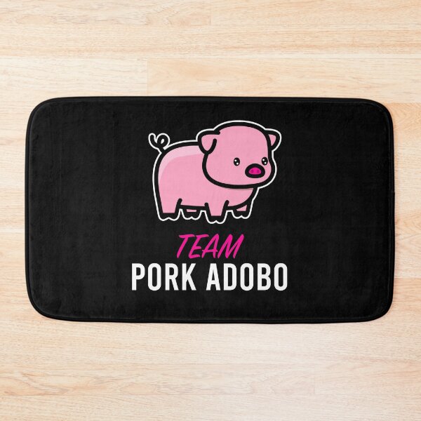 Item preview, TEAM PORK ADOBO - Cute Pink Pig designed and sold by Darling DeDe.