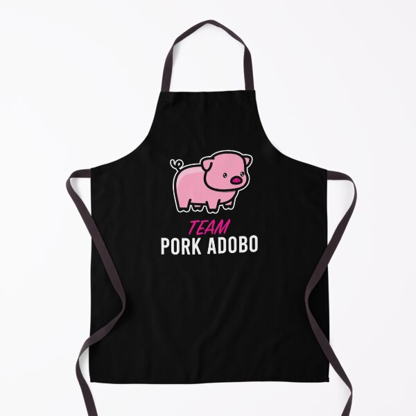 Item preview, TEAM PORK ADOBO - Cute Pink Pig designed and sold by Darling DeDe.