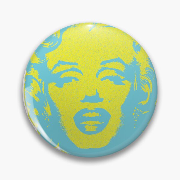 Item preview, Copy of Iconic Marilyn Monroe: Bring Glamour to Your Space! Vintage Retro Style Aqua and Yellow designed and sold by pelagio.