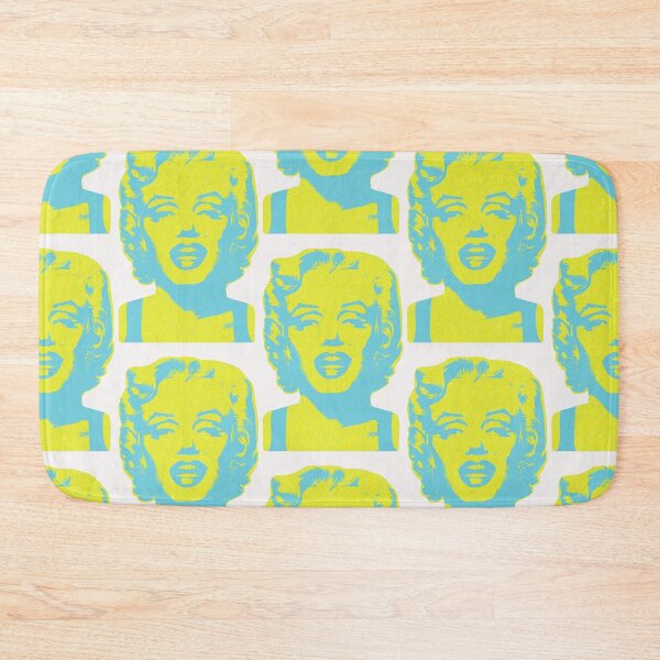 Item preview, Copy of Iconic Marilyn Monroe: Bring Glamour to Your Space! Vintage Retro Style Aqua and Yellow designed and sold by pelagio.
