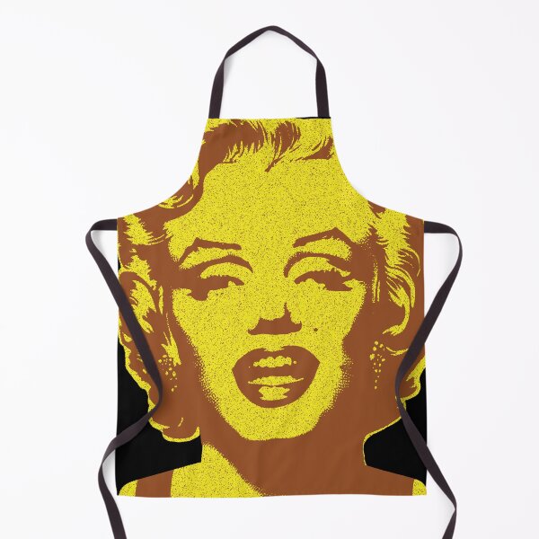 Item preview, Iconic Marilyn Monroe: Bring Glamour to Your Space! Vintage Retro Style Brown and Yellow designed and sold by pelagio.