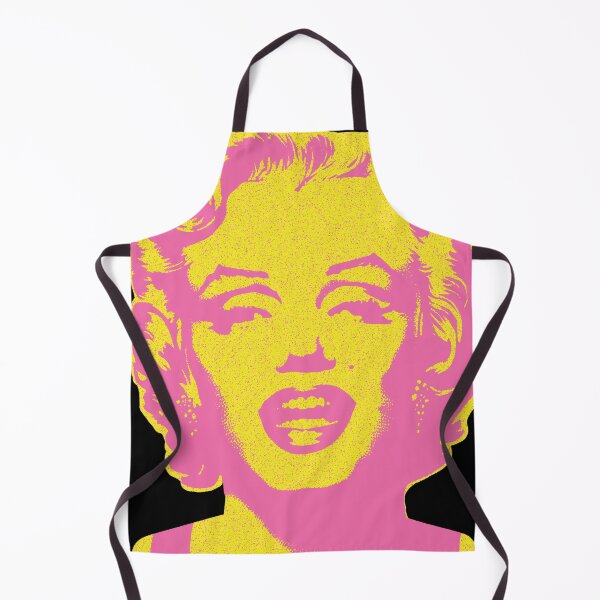 Item preview, Iconic Marilyn Monroe: Bring Glamour to Your Space! Vintage Retro Style Hot Pink and Yellow designed and sold by pelagio.