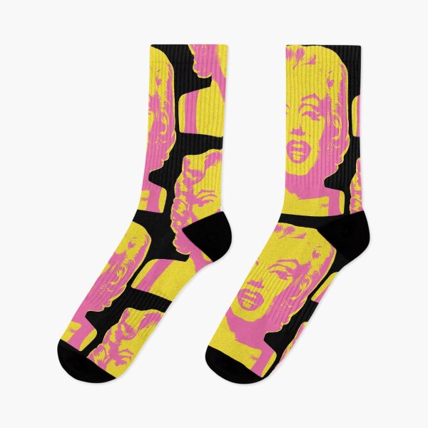 Item preview, Iconic Marilyn Monroe: Bring Glamour to Your Space! Vintage Retro Style Hot Pink and Yellow designed and sold by pelagio.