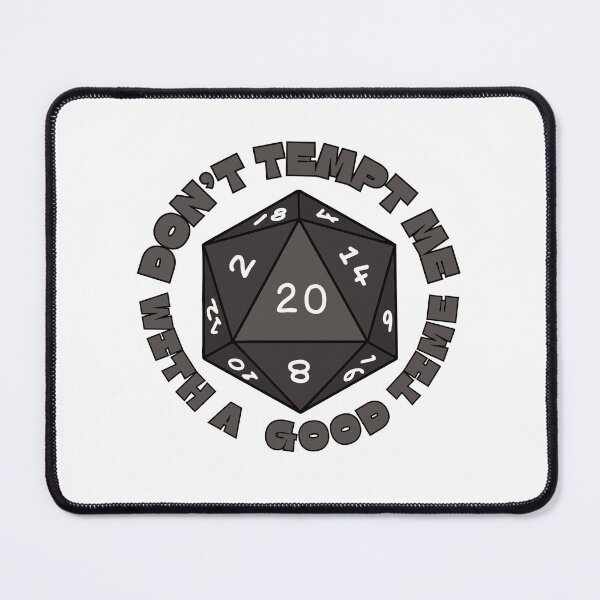 Item preview, Black D20 Good Time designed and sold by BKStudios.