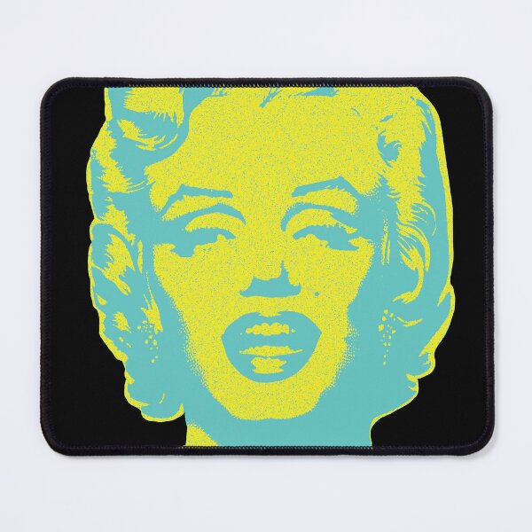 Item preview, Iconic Marilyn Monroe: Bring Glamour to Your Space! Vintage Retro Style Turquoise and Yellow designed and sold by pelagio.