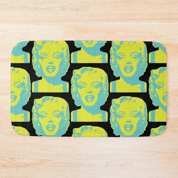 Item preview, Iconic Marilyn Monroe: Bring Glamour to Your Space! Vintage Retro Style Turquoise and Yellow designed and sold by pelagio.