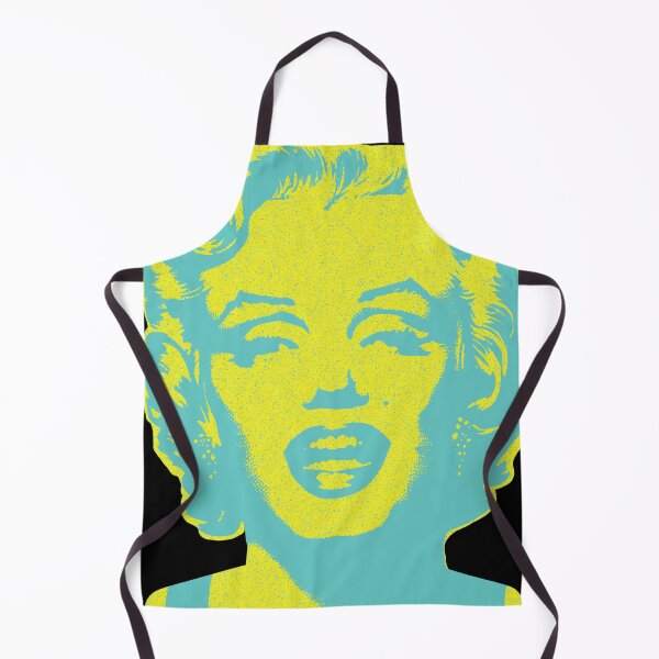 Item preview, Iconic Marilyn Monroe: Bring Glamour to Your Space! Vintage Retro Style Turquoise and Yellow designed and sold by pelagio.