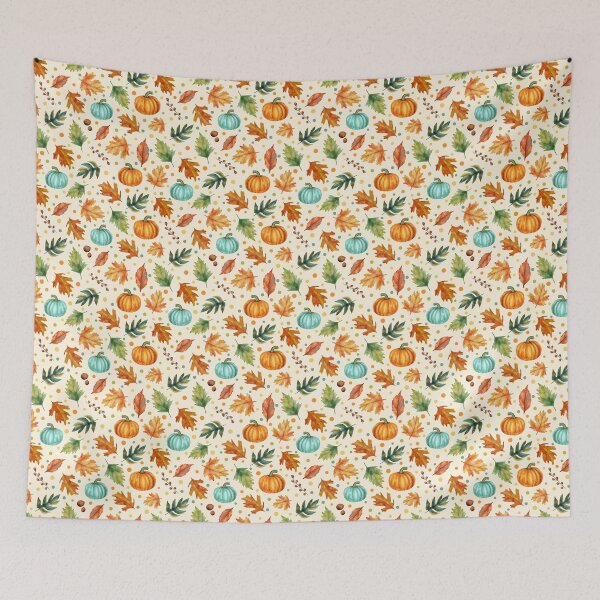 Item preview, Watercolor Colorful Fall Leaves designed and sold by NancyDzines.