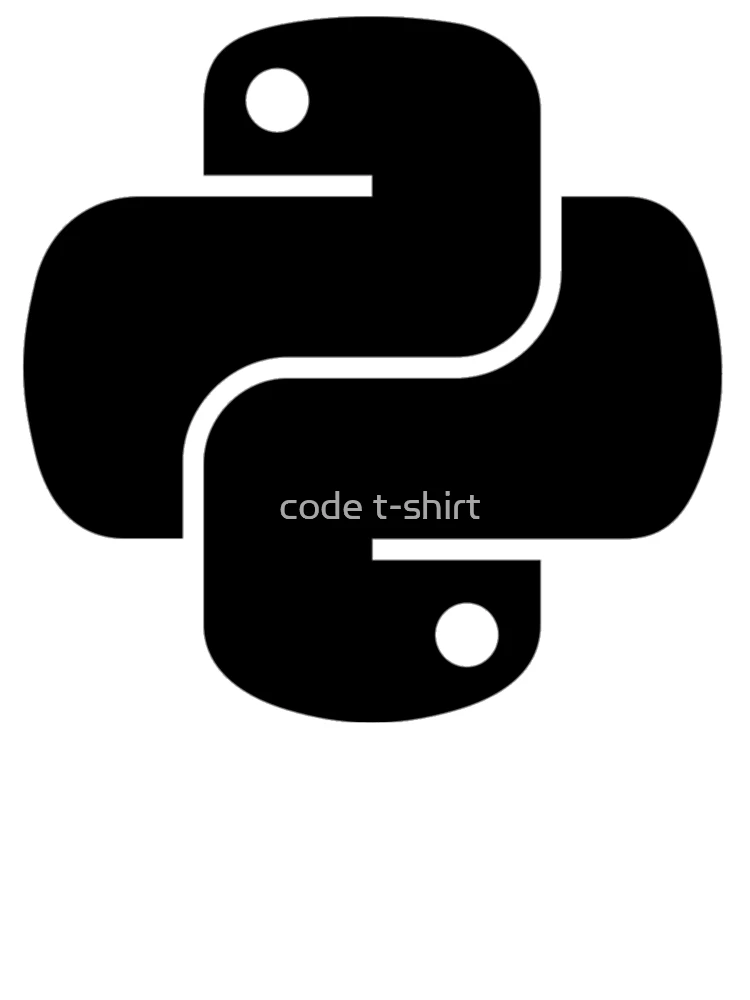 Thumbnail 7 of 7, Oversized T-Shirt, Python Logo - Programming Language designed and sold by code t-shirt.