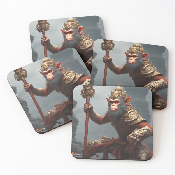 Item preview, Realistic monkey king designed and sold by Maths-4-Nerds.