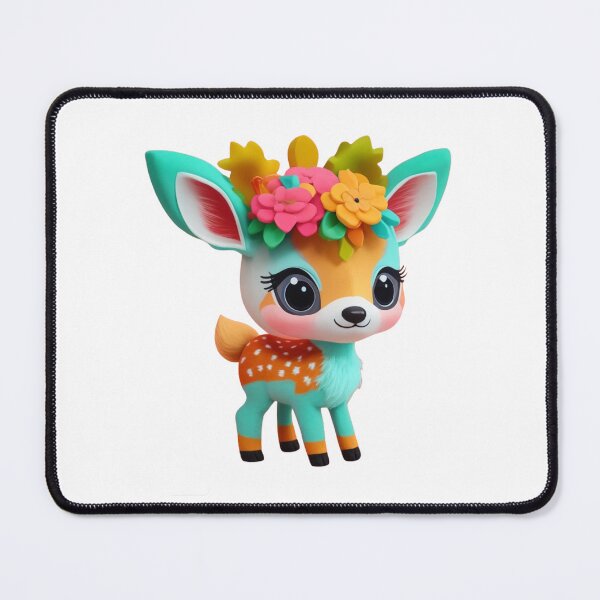 Item preview, Beautiful clipart of a cute colorful baby deer. designed and sold by Vegasstickers.