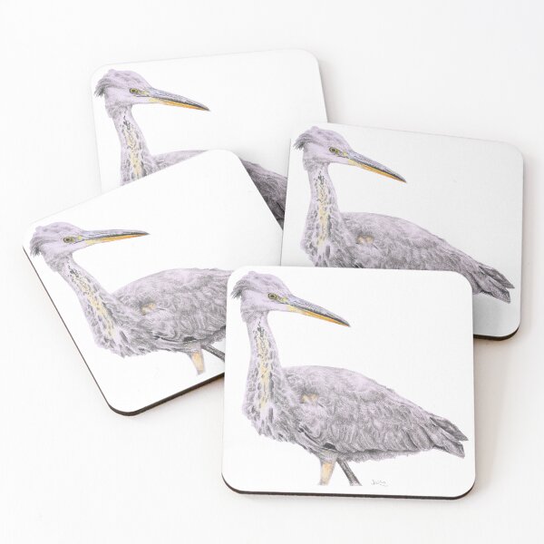 Item preview, Grey Heron designed and sold by LillaArtNature.
