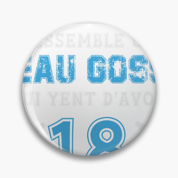 Item preview, Anniversaire 18 ans Garçon Humoristique Beau Gosse, anniversaire 18ème année humour designed and sold by Goods-80.
