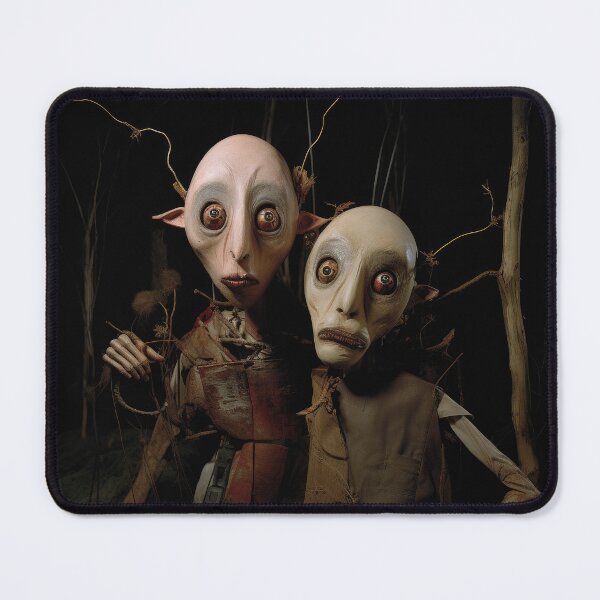 Item preview, Pair of Ugly Puppets in Sad Forest designed and sold by Peter LOPEZ.