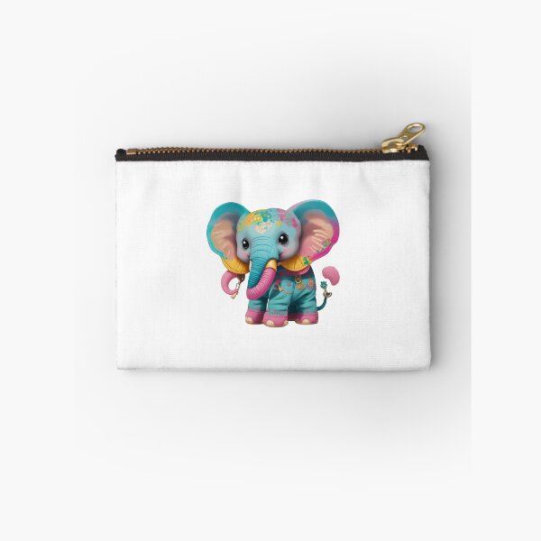 Item preview, Beautiful clipart of a cute colorful baby elephant.  designed and sold by Vegasstickers.