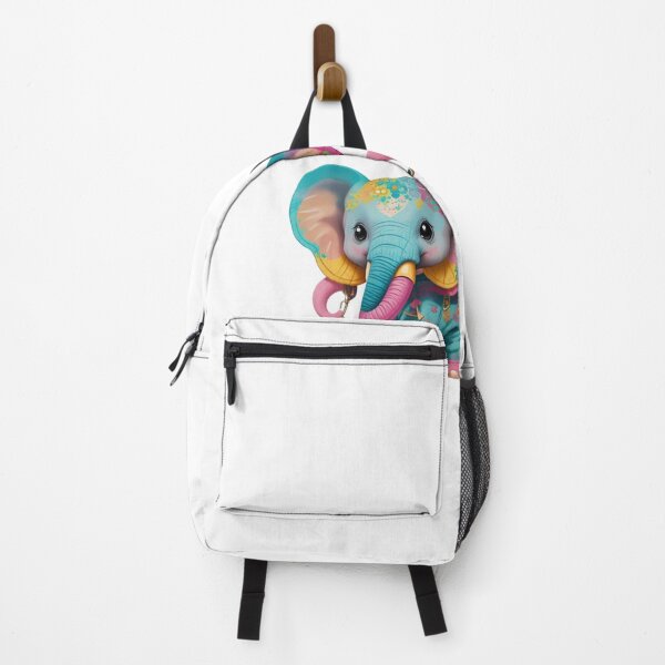 Item preview, Beautiful clipart of a cute colorful baby elephant. designed and sold by Vegasstickers.
