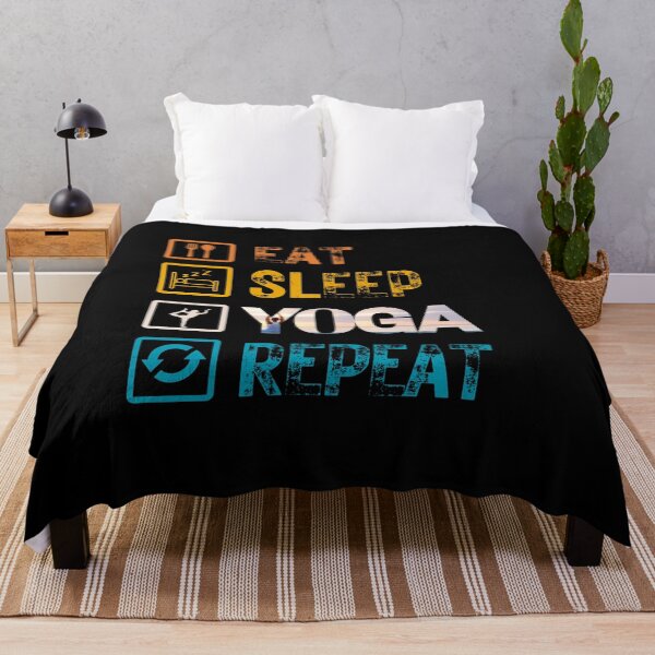 Item preview, Eat Sleep Yoga Repeat designed and sold by netfires.