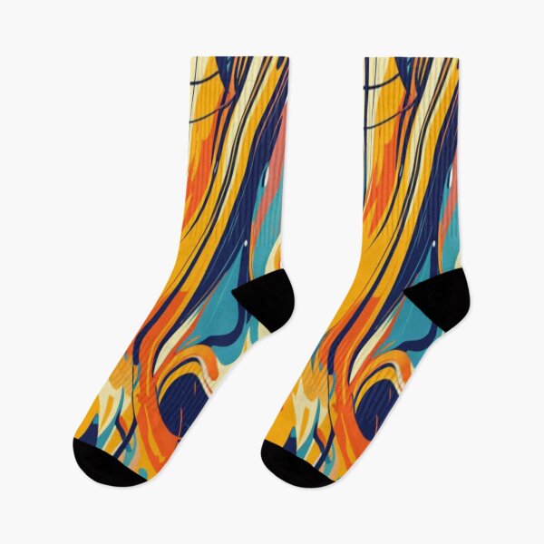 Item preview, The swirls of sunset designed and sold by KyWisteria.