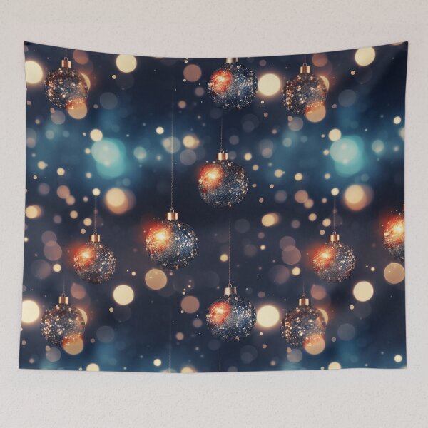 Item preview, Christmas and New Year decorations, colorful, seamless pattern designed and sold by SvarunPogani.