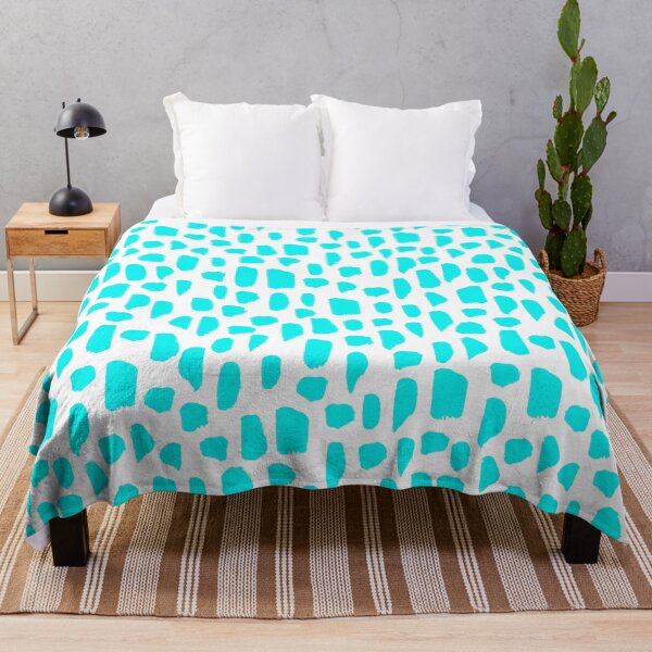 Item preview, Teal Checker Dots Dashes Pattern: Mixed Print Magic designed and sold by Rebecca Turk.