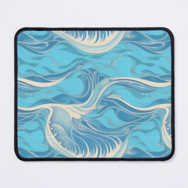 Item preview, Blue Summer Beach Wave Pattern designed and sold by Other-Coco.