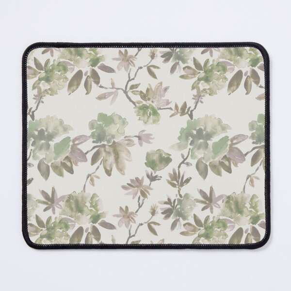 Item preview, Classic floral watercolor beige designed and sold by Alessandro Remo Mazzoni Remotextiles.