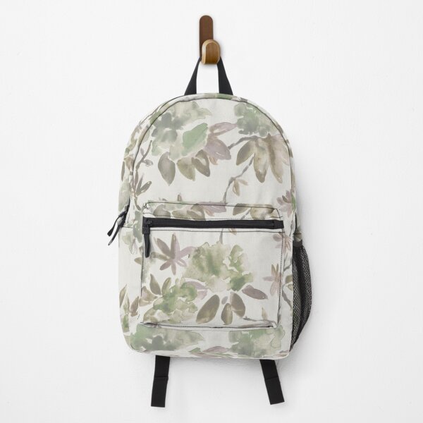 Item preview, Classic floral watercolor beige designed and sold by Alessandro Remo Mazzoni Remotextiles.