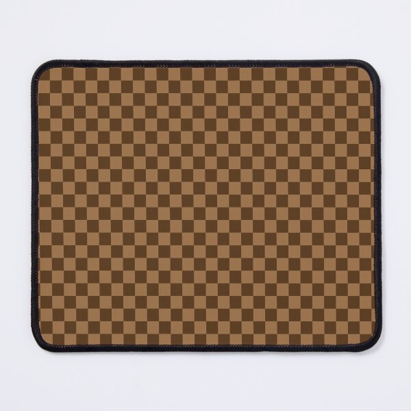 Item preview, Coffee Brown Color Checkerboard Pattern designed and sold by Designfs.